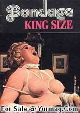 60s Bondage Porn - Bondage King Size 1 - Kinky Sixties Black & White Porn magazine @  Pornstarsexmagazines.Com