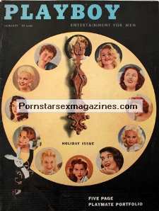 Playboy Jan 1957 magazine