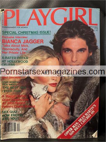 Bianca Jagger - Playgirl Magazine 12/78 vintage XXX porn Bianca Jagger @  Pornstarsexmagazines.com