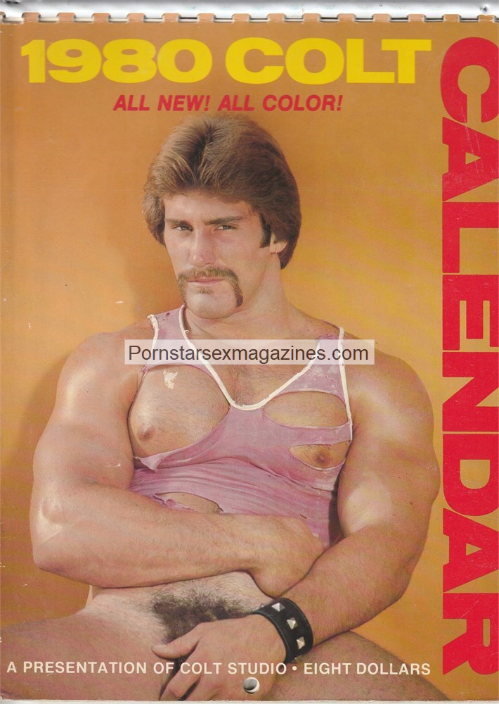 COLT CALENDAR 1980 - JIM FRENCH gay magazine