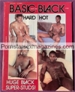 GAY tbboy: Vintage 1970s/80s Nude Male Magazine BASIC BLACK ain't nothing basic