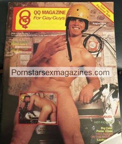 vintage gay magazine QQ guys