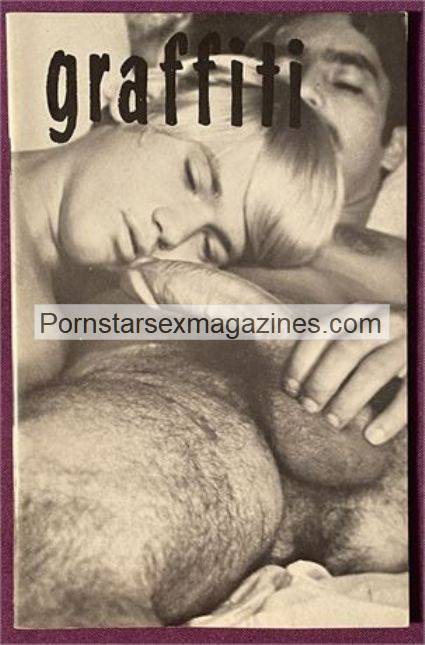 vintage gay magazine graffiti 70s porn