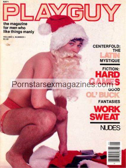 vintage gay magazine playguy special santa