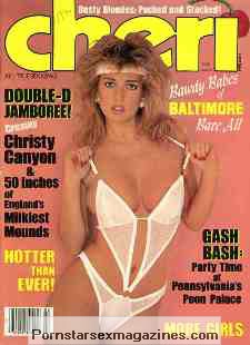 Cheri Magazine Lesbians - CHERI 3-1986 Sex Magazine - CHRISTY CANYON & PAULINE HICKEY @  Pornstarsexmagazines.Com
