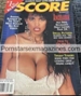 ANGELIQUE DOS SANTOS 12-1994 SCORE BOOBS adult magazine - TIFFANY TOWERS